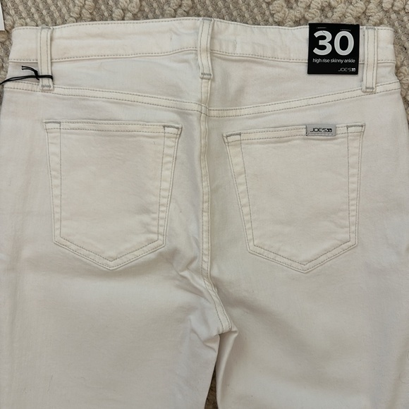 Joe’s Jeans (Wonen’s) - High Rise Skinny Size 30 White NWT - Picture 11 of 12